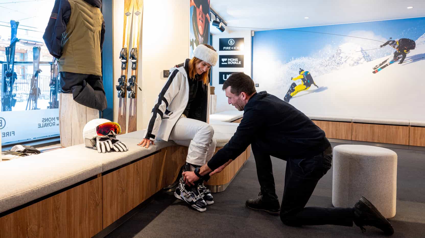 Ski Shop de l'hôtel Voulezvous - ©Pascale Beroujon